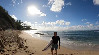 Surfing Diamond Head POV (August 21, 2022)   4K