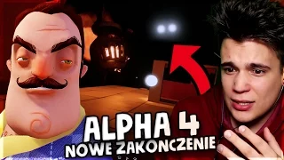 Nowe zakończenie!  - Hello Neighbor #12 [ALPHA 4]