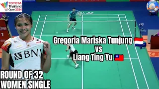 Gregoria Mariska Tunjung [3] vs Liang Ting Yu | Round 32 Toyota Thailand Open 2024