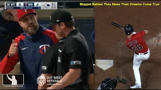 Ejection 063 - Rocco Baldelli Ejected After Alex Tosi's Foul Call as Check Swing Issue Left Dark