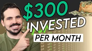 Investing $300 Per Month Into The S&P 500 (BIG Returns!)