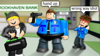 POLICE vs ROBBER 3 💰 (ROBLOX Brookhaven 🏡RP - FUNNY MOMENTS)