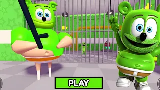 [📗NEW!] GUMMY BEAR Barry's Prison Run Obby - Roblox!