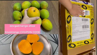 Unboxing Alphonso Mangoes | Best Affordable DEVGAD Alphonso Aam Online India | Ratnagiri Alphonso