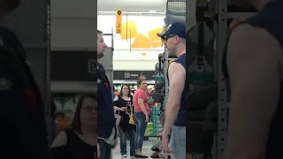 Military Vet screams in peoples faces