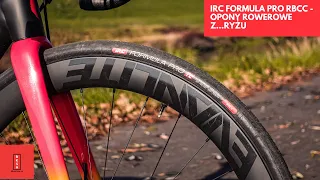 Opony rowerowe z....ryżu?! Test IRC Formula PRO RBCC Tubeless 28 mm