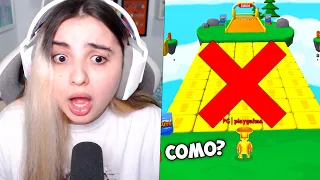 STUMBLE GUYS mas SE EU TOCAR no AMARELO PROIBIDO o VÍDEO ACABA! OLHA O QUE ACONTECEU KKKK