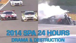 The 2014 Spa 24 Hours - Drama & Destruction