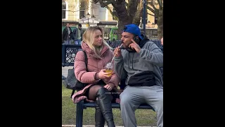 Wait for her partner he throw my juice😁#funny #comedy #shorts