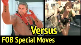 FOB Quiet vs Ocelot Animations and Special Moves in Metal Gear Solid V: Phantom Pain (MGS5)