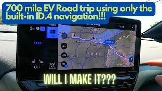 700 mile Volkswagen ID.4 Road Trip from MD to Chicago using only the built-in ID.4 navigation!