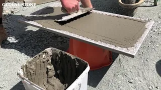 Laying Porcelain On A Mortar Bed - Step By Step Guide From Paving Shop