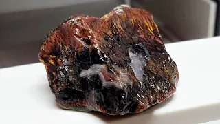 We Go Rockhounding for an Ultra Rare Gemstone | The Golden Flame Seam Agate