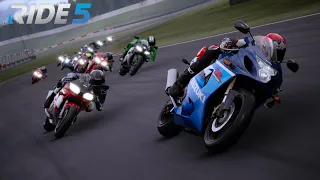 RIDE 5 -  SUZUKI GSX R 600 2005 Donington Park Racing gameplay #ride5 #bikes #racing  #motorbike