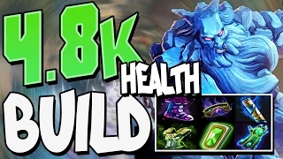 Smite: Ymir 4.8K Health Build - SO HARD TO KILL LATE GAME!