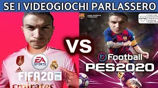 FIFA 20 vs PES 2020 - SE I VIDEOGIOCHI PARLASSERO - Alessandro Vanoni