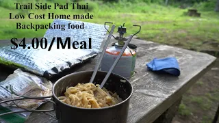 DIY Trail Meal: $4.00/meal Trailside Pad Thai