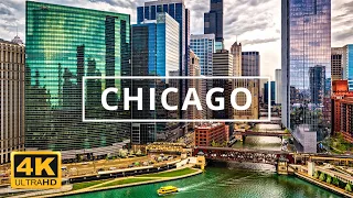 Chicago, USA 🇺🇸 | 4K Drone Footage