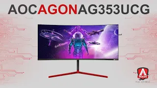 [Cowcot TV] Présentation écran AOC AGON AG353UCG : UWQHD 200 Hz HDR 1000 G-sync Ultimate !