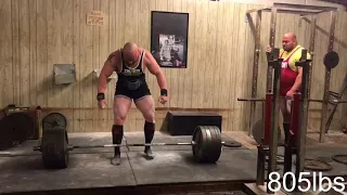 HAUSE, LILLIEBRIDGE Raw deadlift training 2/4/18