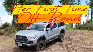 My Wife's First Time Off Roading || Tahuya ORV Park || Toyota Tacoma TRD Off Road