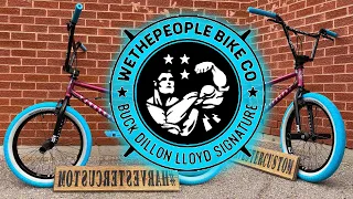 WETHEPEOPLE BUCK "DILLION LLOYD" FRAME BUILD @ HARVESTER BIKES