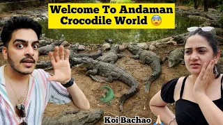 Welcome to Crocodile World 😨🐊 Monitor Lizard🦎bhi dekh liya 😱 Chidiya Tapu