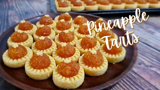 Traditional Pineapple Tarts Recipe | Tart Nenas Gebu | Kuih Tart | Resepi Biskut Raya | Rahiza Dorah