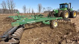 That Happened Fast! Tillage begins!