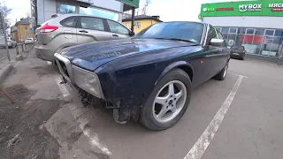 Брошенный Jaguar 90-х в городе Калуга