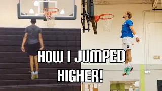 How I Went From A 36 To A 45 Inch Vertical | Isaiah Rivera