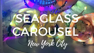 SeaGlass Carousel, an Aquarium-Themed Carousel in Battery Park, Manhattan, New York City