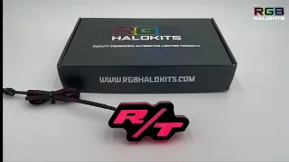 Upgrade Your Ride with the R/T Illuminated LED Emblem Logo | RGB Halo Kits