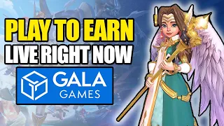 5 PLAY TO EARN GAMES on Gala You Can Play RIGHT NOW
