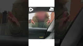 Heated Guy Blocked From Entering His Driveway The woman refuses to mo