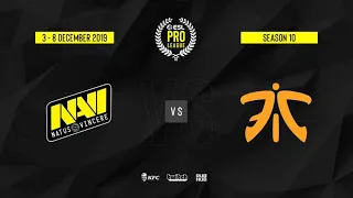 Natus Vincere vs Fnatic – ESL Pro League S10 Finals - map2 - de_nuke [Gromjkeee & Smile]