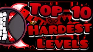 Top 10 Hardest Demons In Geometry Dash