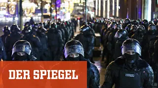 Polizeigewalt nach Nawalny-Urteil: Bilder wie aus Belarus | DER SPIEGEL