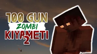 YENİ BASE / Minecraft 100 Gün Zombi Kıyameti Hardcore - Bölüm 2