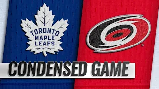 11/21/18 Condensed Game: Maple Leafs @ Hurricanes