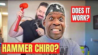 WHAT CHIRO USES A HAMMER? Orthopedic Surgeon Reacts to Chiropractor Beau Hightower Adjustments