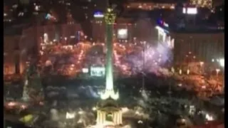 №4 События на Майдане- KIEV,UKRAINE-январь 2014г.