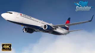 ULTRA REALISM | Delta 737-900ER Ops! | Detroit  ✈︎  New York  | Microsoft Flight Simulator