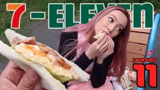 Eating Japanese 7-Eleven for 24 hours