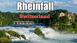 Rheinfall Switzerland 4k/Most Beautiful Waterfall in Switzerland/Largest Waterfall in Europe