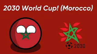 2030 FIFA Morocco World Cup in Countryballs!