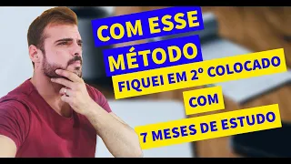 Como estudar para concurso público de forma SIMPLES. (fiquei em 2º na PRF)