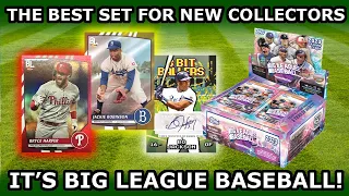 This box is amazing, a 1 in 1,111 auto pull! 2023 Topps Big League Baseball Hobby Box