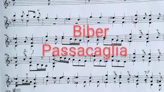 #Biber   #Passacaglia  #Violin