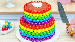 Amazing Miniature Rainbow Cake Decorating Tutorials | Best Of Tiny Cakes | Perfect 1000+ Mini Cakes